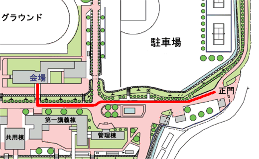 会場の案内地図